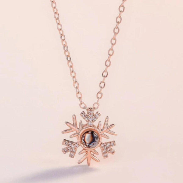 Colar Golden Memories Snowflake - Loja Golden Memories